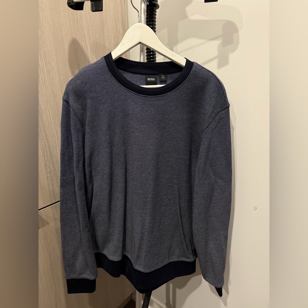 Boss long sleeve crew neck
